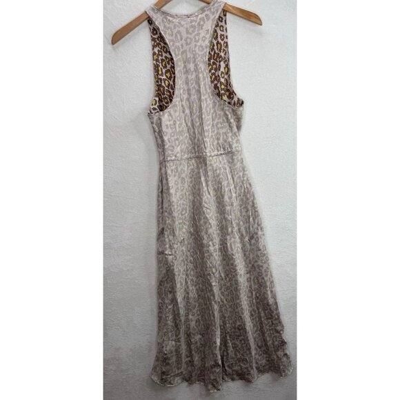 Raquel Allegra Anais Bias Cut Leopard Print Dress Size 1 US Medium - Picture 10 of 10